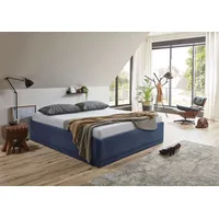 Westfalia Schlafkomfort Polsterbett "Texel", blau (navy), B:166cm H:42cm L:206cm,