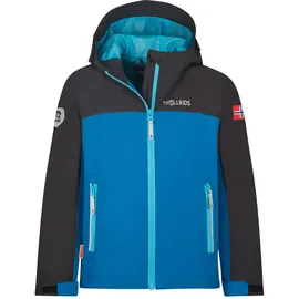 TROLLKIDS Regenjacke Telemark Blau 110