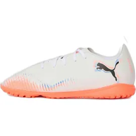 Puma Future 8 Play TT Kinder puma white/puma black/glowing red 30