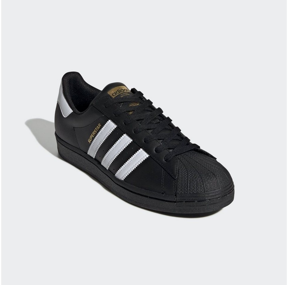 adidas Originals SUPERSTAR Sneaker schwarz 44,5