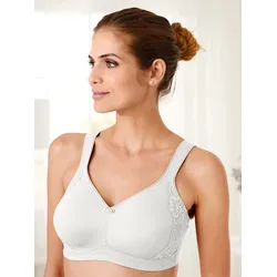 Minimizer-BH SUSA, Damen, Gr. 90, Cup E, beige (champagner), 76% Polyamid, 24% Elasthan, BHs BH Minimizer-BH Spitzen-BH Spitzenwäsche Bügelloser-BH