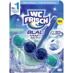 WC FRISCH Kraft Aktiv Blauspüler Ozeanfrische 50g WC Reiniger Reinigung