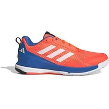 adidas Herren Handballschuhe Novaflight 2 Indoor, Größe 47 1⁄3 in Blau TMSOOR/ZEROMT/BROYAL