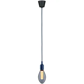 Paulmann Ketil 1-flg. 9 cm rund nachtblau/schwarz Kunststoff