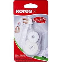 Kores KR84425 Nachfüllkassette für Mehrweg-Korrekturroller Refill Roller