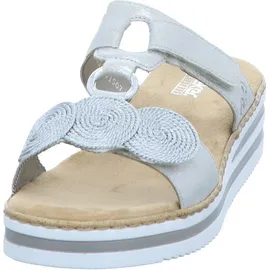 Rieker V02K3 silbergrau 40