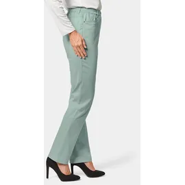 GOLDNER Satin-Baumwollhose Schlupfhose Mintgrün 50