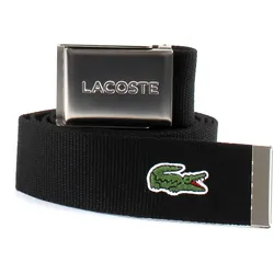 LACOSTE Casual Woven Strap W130 Black - kürzbar