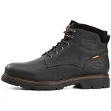 CAMEL ACTIVE Herren Schnürschuh mit Reißverschluss Schwarz 46 EU