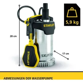 Stanley Tauchpumpe SXUP750XCE