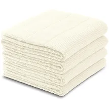 SCHIESSER Turin Handtuchset 50 x 100 cm weiß 4 St.