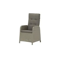 a casa mia Dining-Sessel  Ponte , grau , Maße (cm): B: 58,5 H: 109 T: 66.0