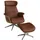 flexlux Relaxsessel Clement 83 x 112 x 125 cm Braun mit Kopfverstellung