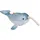 Wild Republic Living Ocean Mini Narwal 30 cm Blau