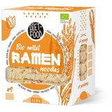 DIET-FOOD Bio Ramen Hirsennudeln Glutenfrei Vegetarisch und Vegan Lebensmittel Fettfrei Sojafrei Glutenfreie Wasserlöslich Diätnudeln Niedriger Kaloriengehalt 280 g