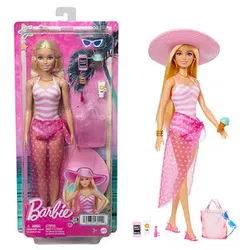 Barbie Beachday Puppe 0194735162420 Barbie