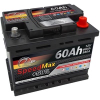 Autobatterie Speed Max (L260MAX) 60Ah 580A 12v ersetzt 55Ah 62Ah 65Ah