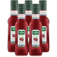 Teisseire Getränke-Sirup Grenadine 0% Zucker 0,25L (5er Pack)