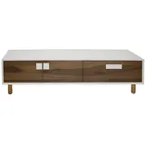 JV Möbel Stilvoller TV-Ständer Lowboard 45 cm X 53 cm Braun Holz