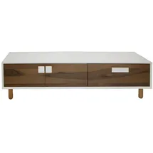 JV Möbel Stilvoller TV-Ständer Lowboard 45 cm X 53 cm Braun Holz