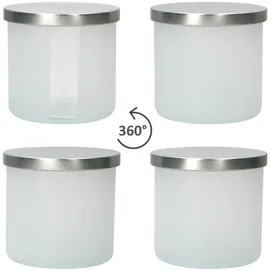 Mambocat Avar rund weiß 1,3 l, 1 l, 600 ml 6-teiliges Set