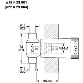 Grohe Unterputz-Ventil-Unterteil, 29804000