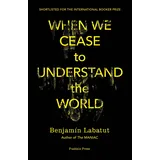 Pushkin Press When We Cease to Understand the World
