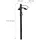 Relaxdays Garten Zapfstelle 45 m schwarz