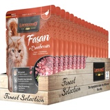 LEONARDO Cat Finest Selection Fasan mit Preiselbeeren 85g x 12