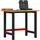vidaXL Werkbank 100x60x81,5 cm Massivholz Buche Rechteckig
