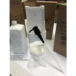 KAREX Desinfektionsmittelspender Armhebel weiß 13563 Wand+Tisch KRX210