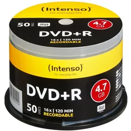Intenso DVD+R 4,7GB 120min 16x 50er Spindel