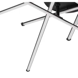 LINDBY Elviano 1-flammig 80 cm schwarz Aluminium