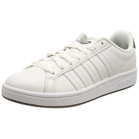 K-Swiss Damen Court TIEBREAK Sneaker, White/Rose Gold, 36 EU