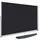 VOUNOT Seitenmarkise 140 x 300 cm Schwarz Polyester