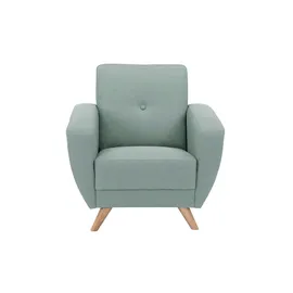 Max Winzer Sessel Jerry Flachgewebe 83 x 85 x 0 cm Türkis/Petrol