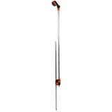Bradas Gartendusche Schwarz 150-210 cm