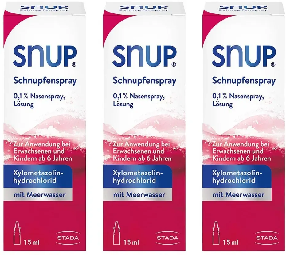 SNUP Nasenspray 0,1% 3er Pack
