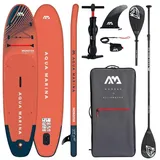 AQUA MARINA MONSTER 12'0" SUP Board Set aufblasbar Stand Up Paddle Kajakpaddel
