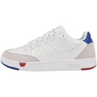 K-Swiss Herren Set Pro Sneaker, WHT/RED/CLASSICBLUE, 46