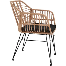 Tectake Molfetta Set 3-tlg. natur