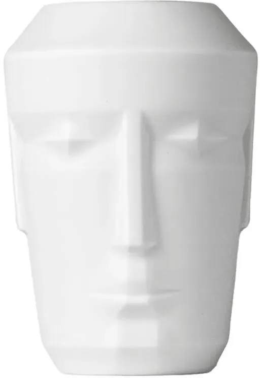 Sieger by Fürstenberg Vase Little Prometheus Satin White