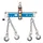 Güde Balancierer für Werkstattkran Metall 340 mm blau/silberfarben
