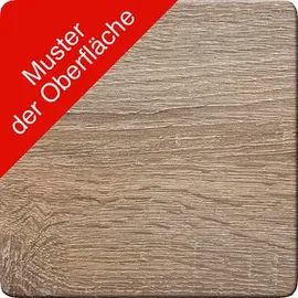 VCM Eckschreibtisch Lona 50 U sonoma eiche nachbildung/schwarz