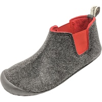 Gumbies Brumby Hausschuhe, 38 - Charcoal-Red