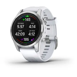 Garmin Epix Pro (Gen 2) Standard 42 mm steinweiss/silber