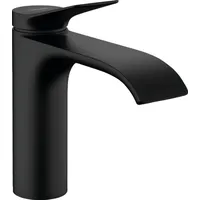 Hansgrohe Waschtisch-Einhebelmischer 110 Vivenis CoolSt m Zugst.Abl.Gar., schwarz matt