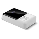 Everactive Powerbank 20 2x USB 1x USB-C 22.5W QC4+ LCD screen white – Batterie – Weiß