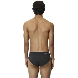 Marc O'Polo Essentials Slip schwarz/weiß L 3er Pack