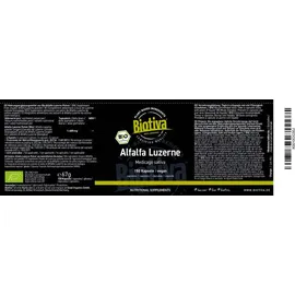 Biotiva Alfalfa Luzerne Kapseln 150 St.